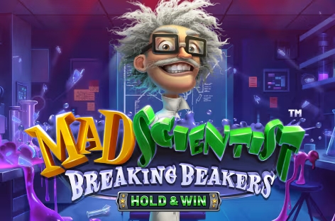 Mad Scientist Breaking Beakers